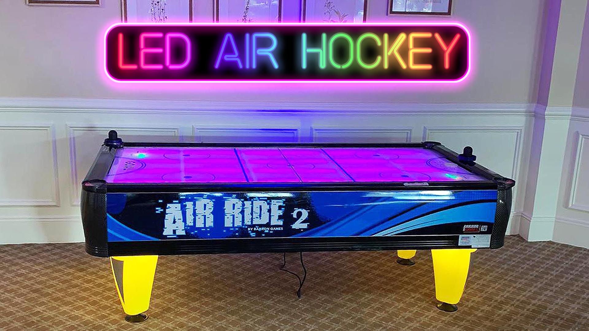 Air Hockey #1 Games For Party Rentals In Orlando, Florida