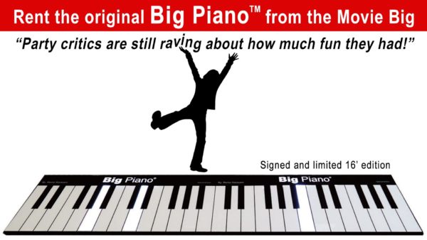 big walk-on piano