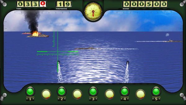 SeaWolf Submarine Arcade Game