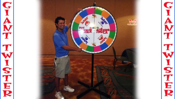 Giant Twister Mat and Twister Wheel
