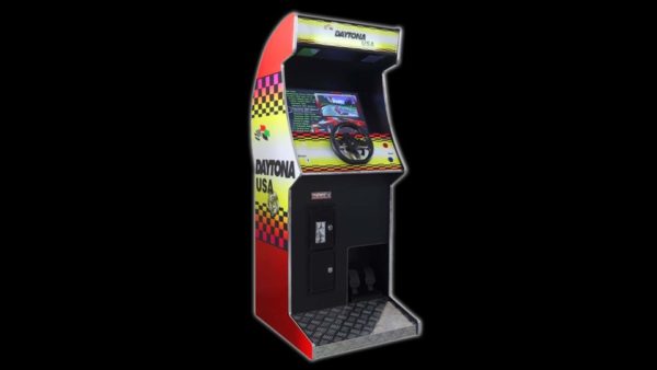 racing driving arcade machine