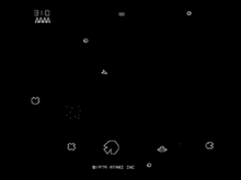 asteroids arcade game