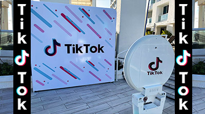 Tik Tok Photo Booth in Miami, Florida