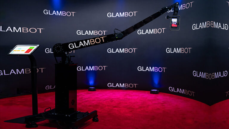 Glambot Photo Booth rental party event in Miami, Florida