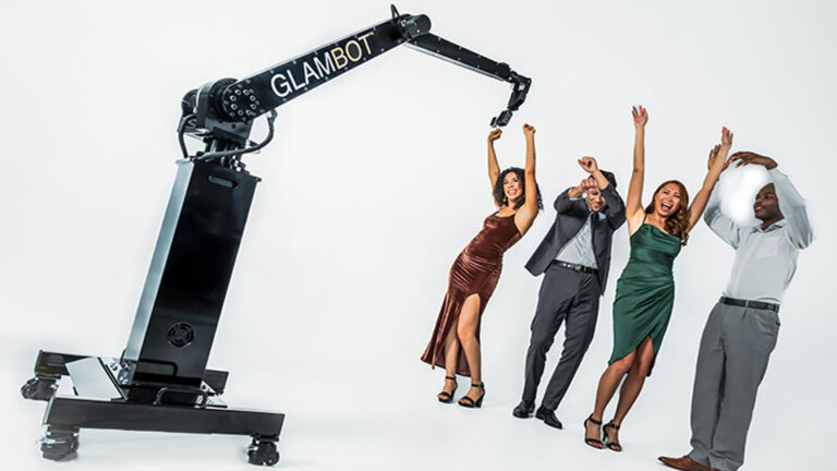 Glambot Photo Booth rental party event in Miami, Florida