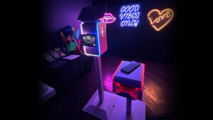 Venture Photo Booth rental party event in Miami, Florida